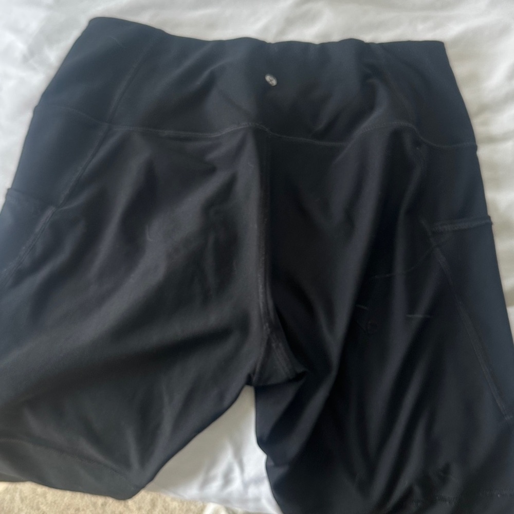 Layer8 Black High-Waist Active Leggings - Picture 2 of 2